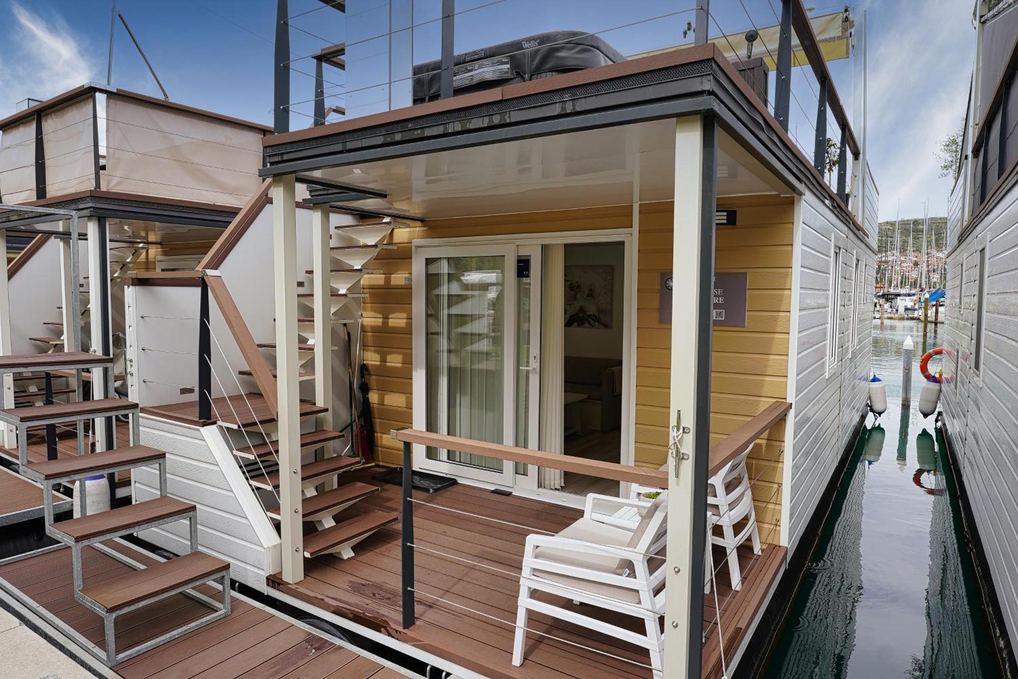 הוילה בפורטורוז Floating Sea House Miramare מראה חיצוני תמונה