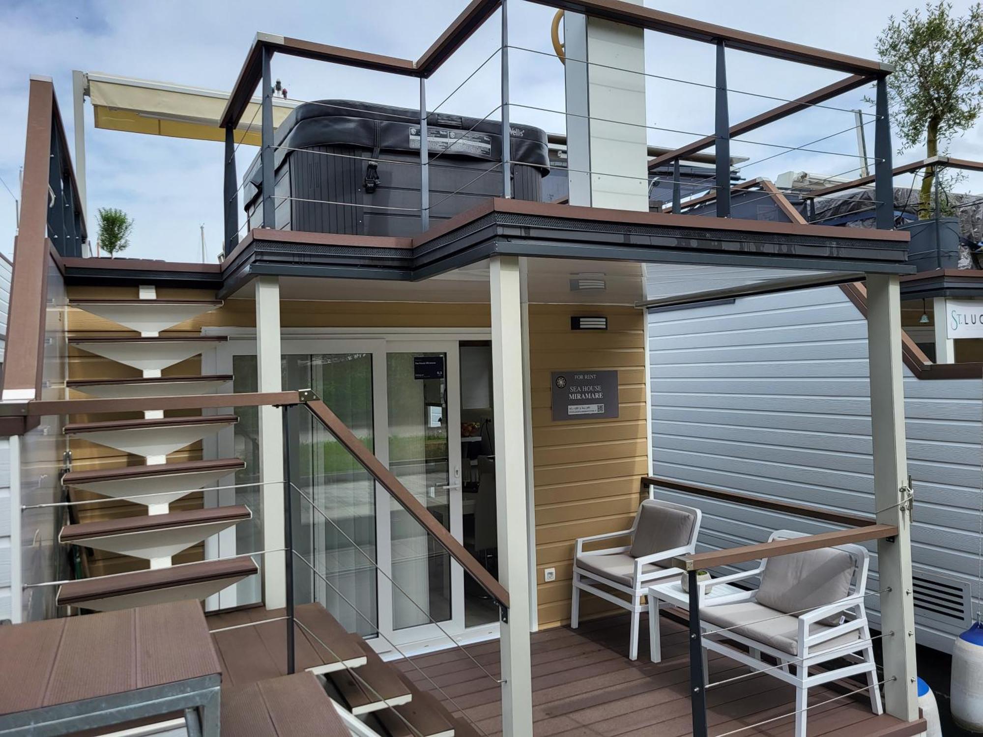 הוילה בפורטורוז Floating Sea House Miramare מראה חיצוני תמונה