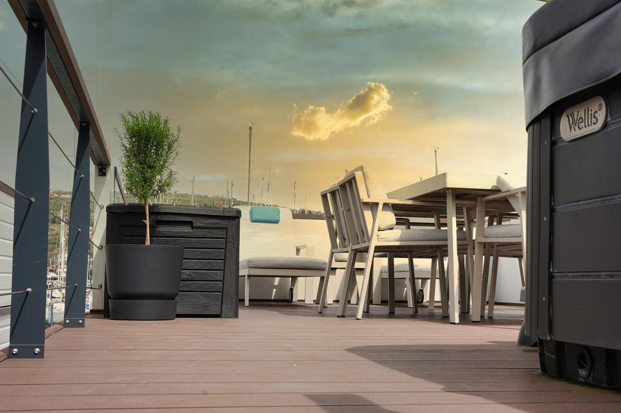 הוילה בפורטורוז Floating Sea House Miramare מראה חיצוני תמונה